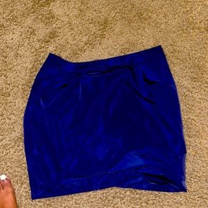 Blue pixie skirt banana republic
